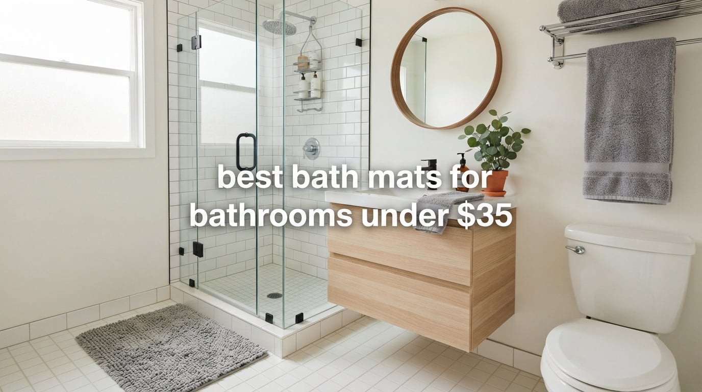 best bath mats for bathrooms under $35