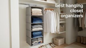 best hanging closet organizers