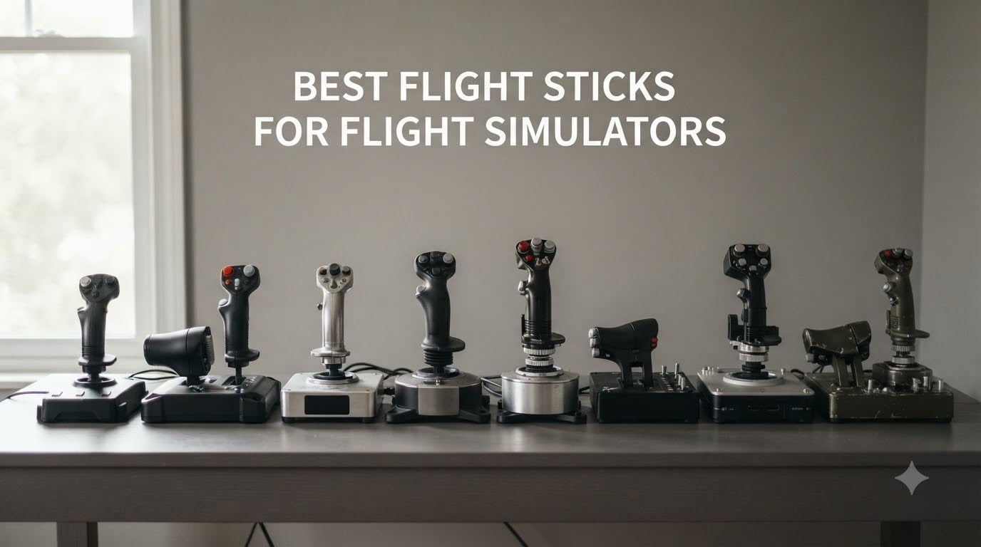 Best flight sticks for flight simulators