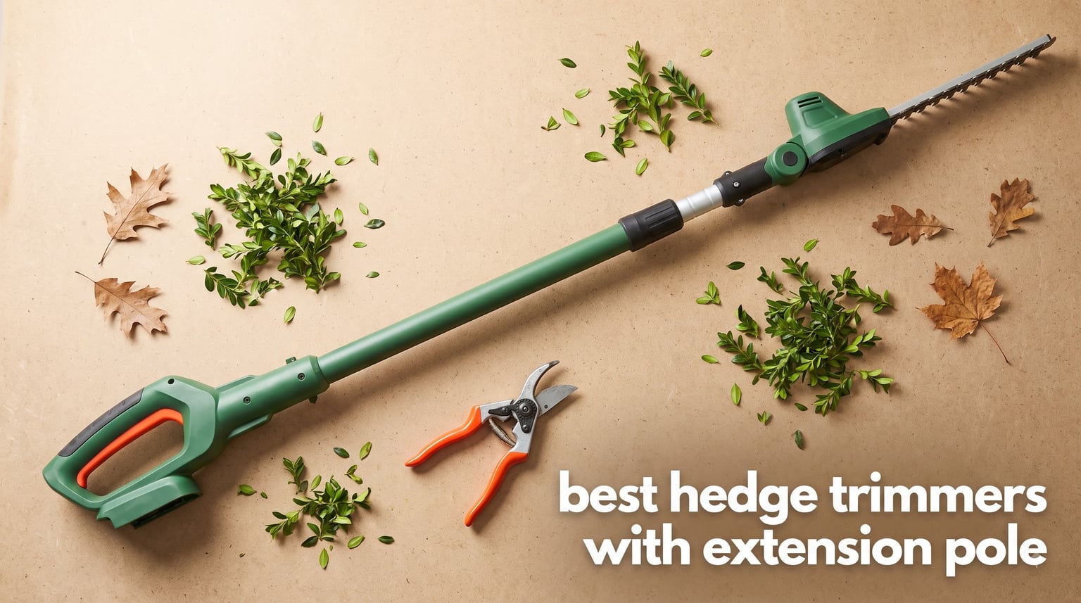 best hedge trimmers with extension pole