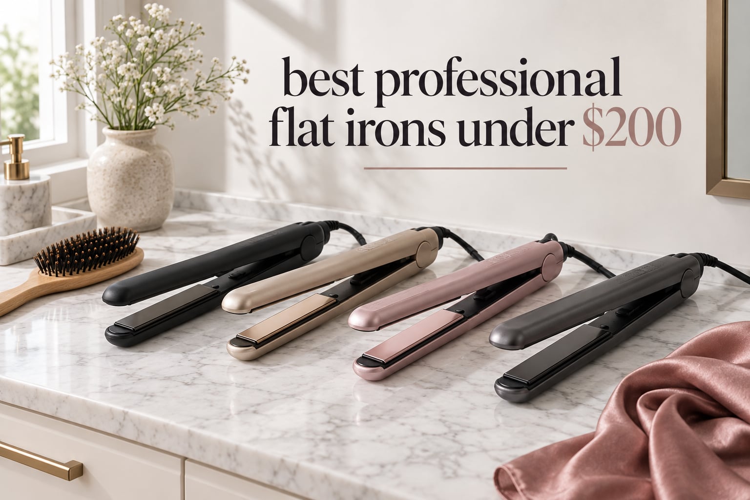 best professional flat irons under $200