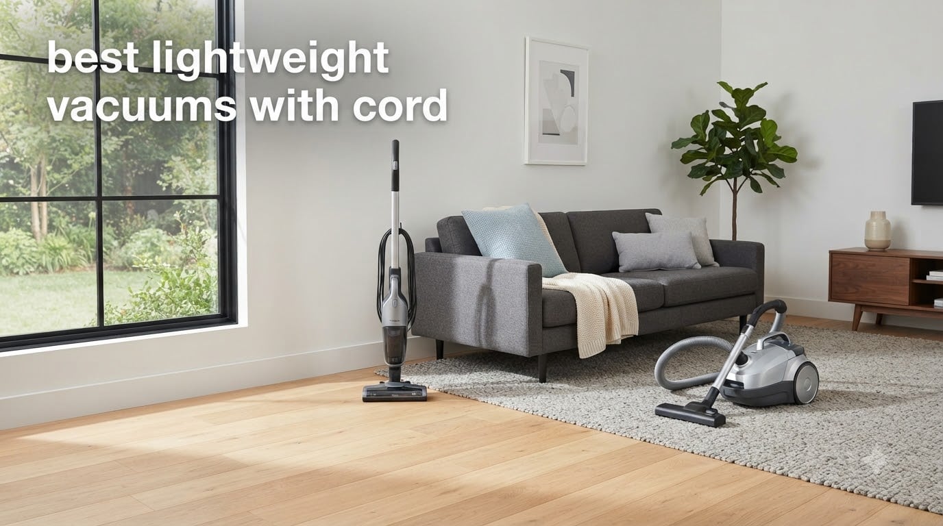 best lightweight vacuums with cord