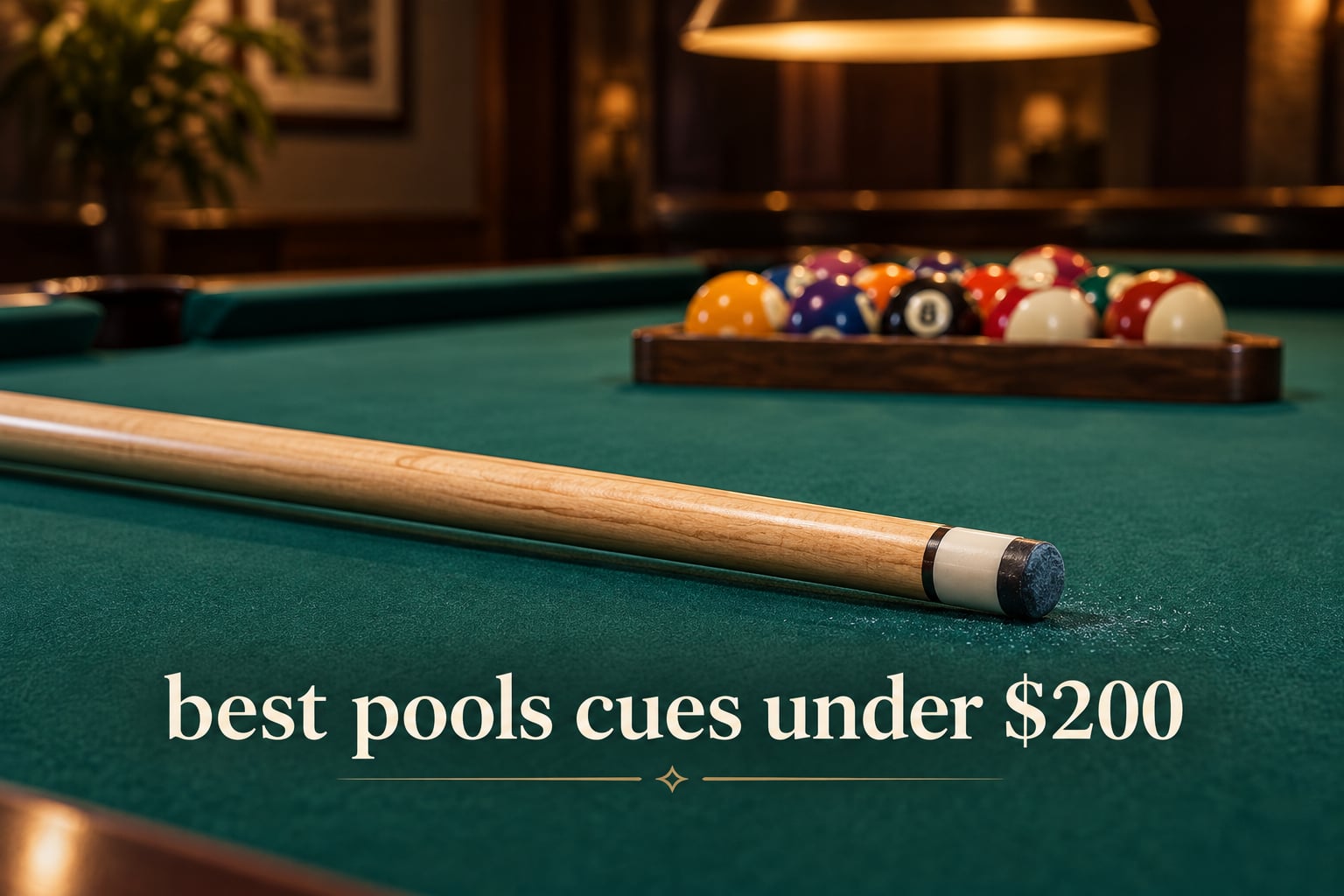 best pools cues under $200