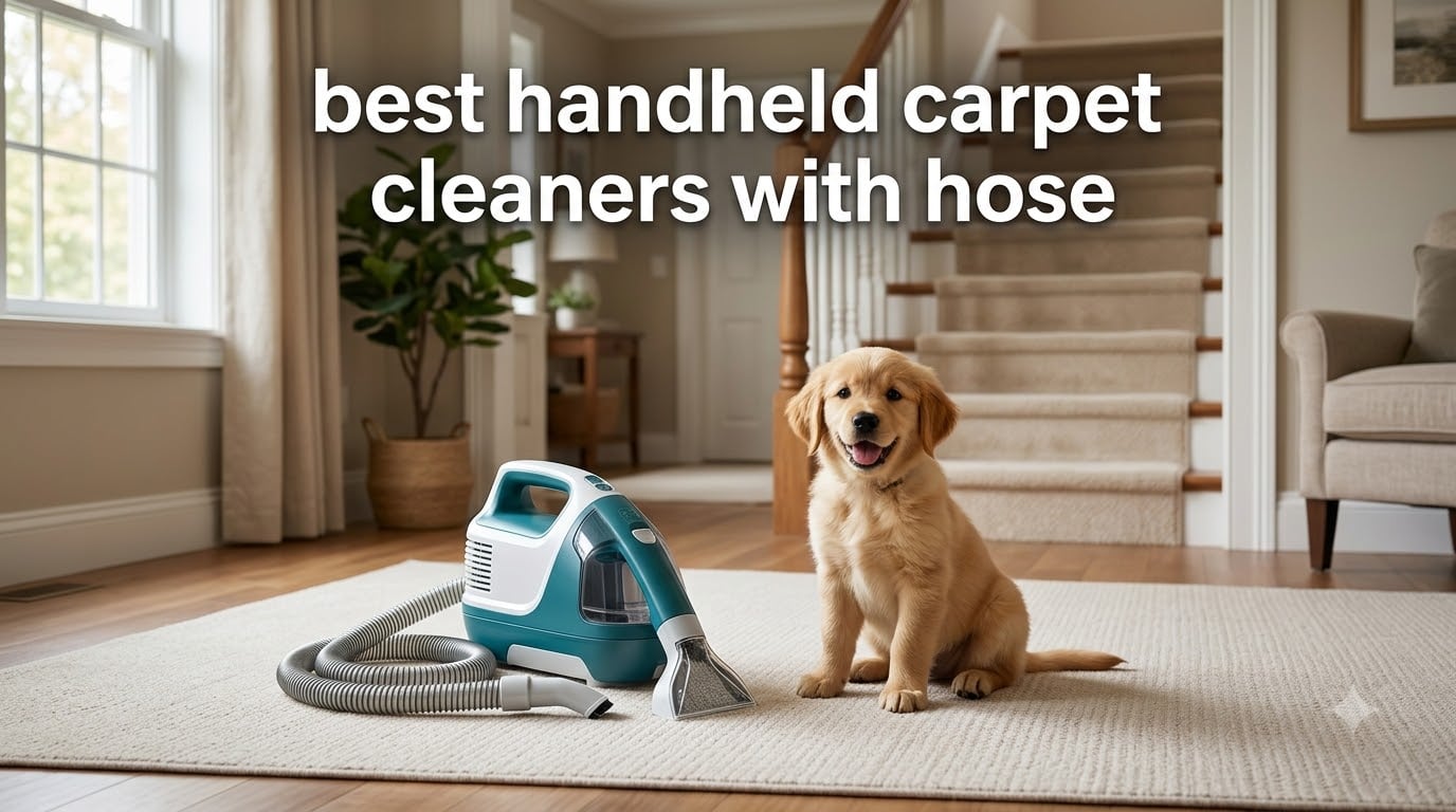 best handheld carpet cleaners with hose