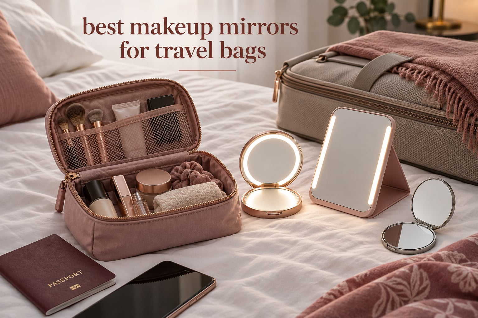 best makeup mirrors for travel bags