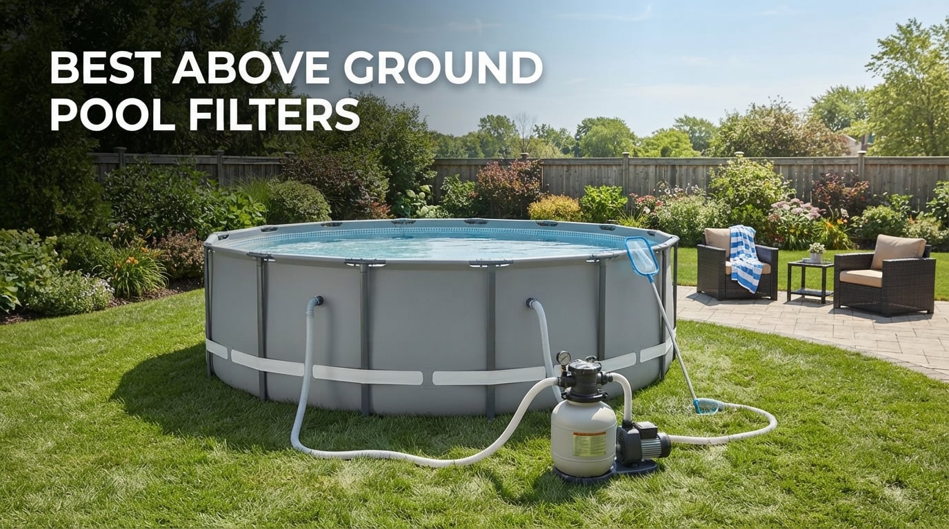 best above ground pool filters
