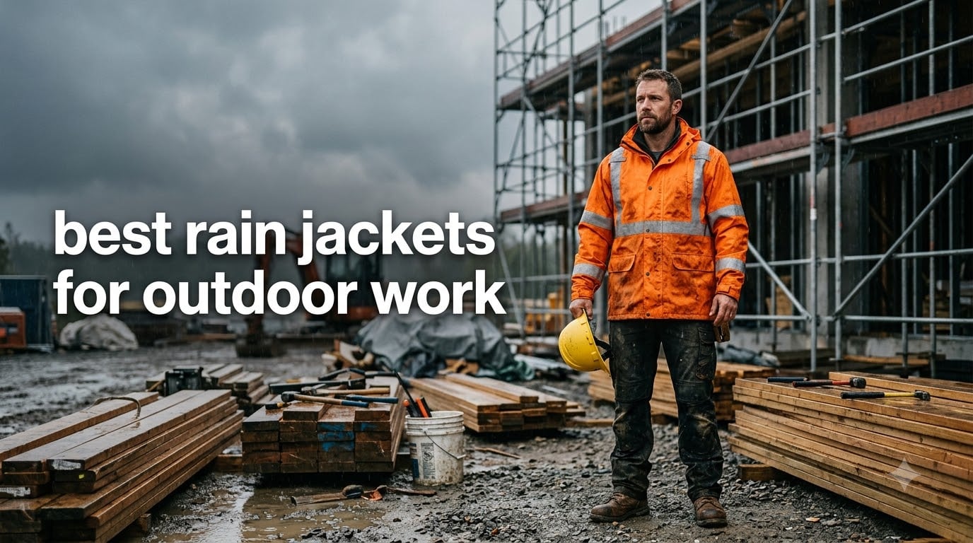 best rain jackets for outdoor work