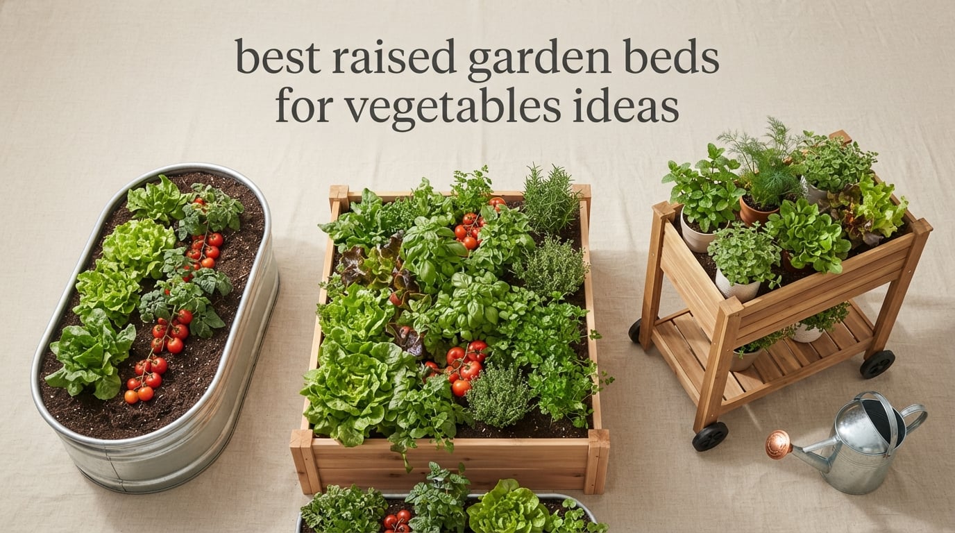 best raised garden beds for vegetables ideas