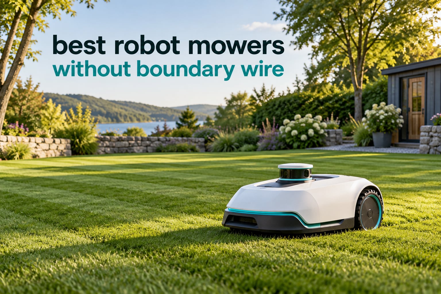 best robot mowers without boundary wire