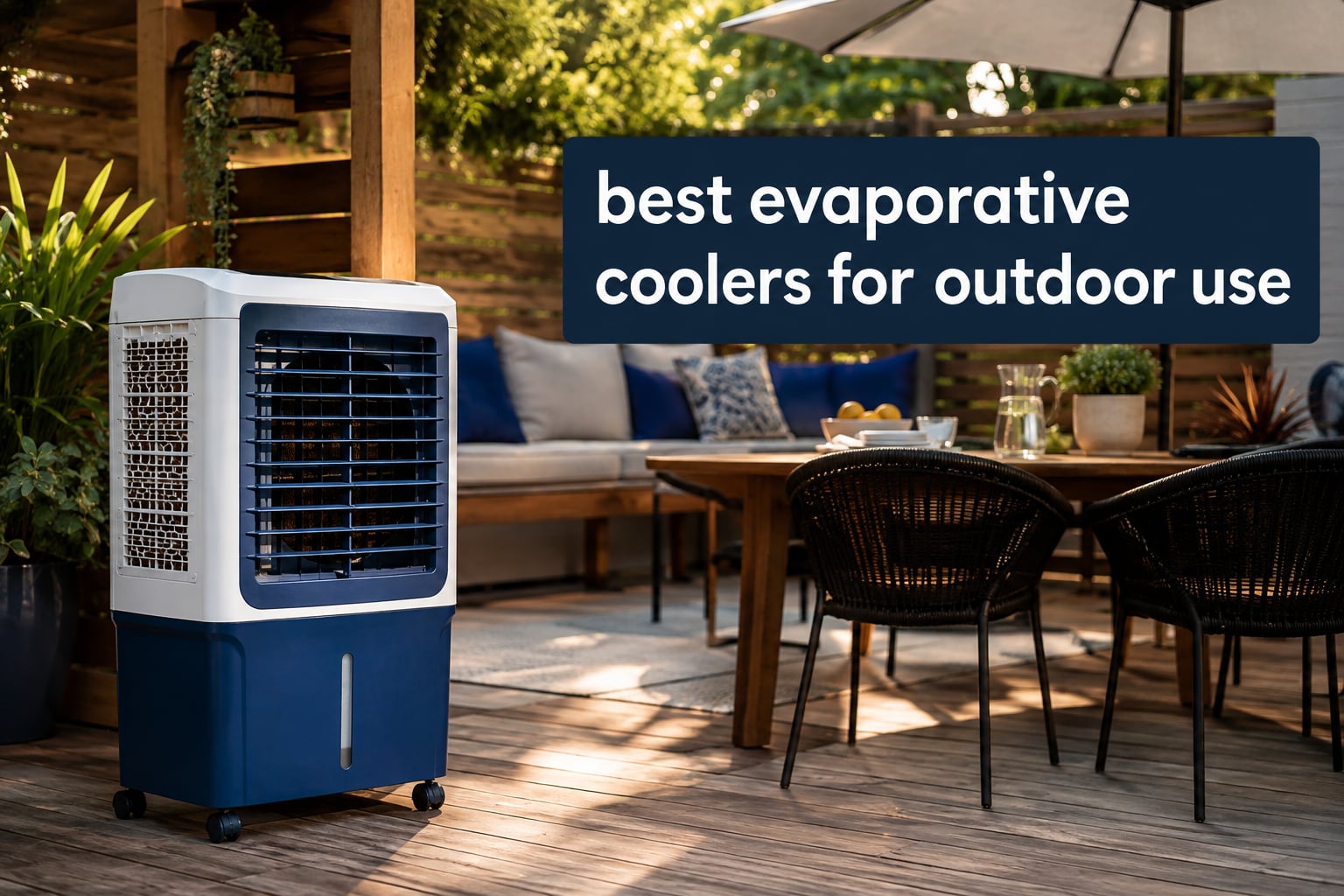 best evaporative coolers for outdoor use