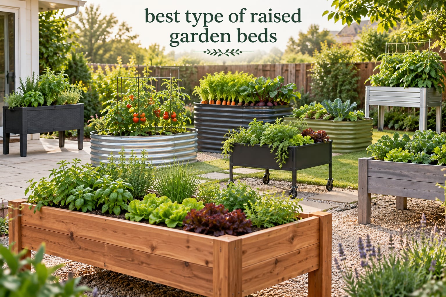 best type of raised garden beds