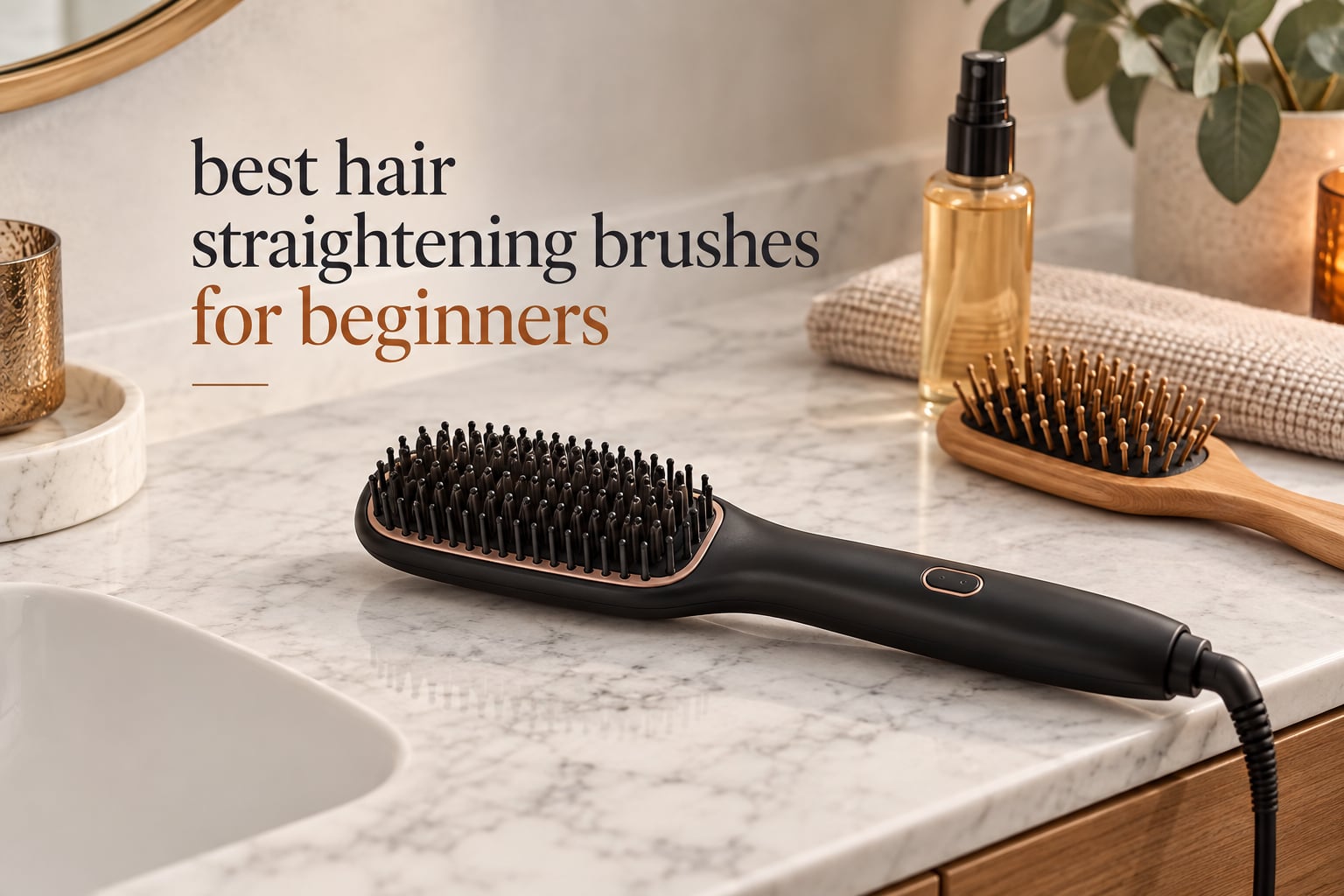best hair straightening brushes for beginners