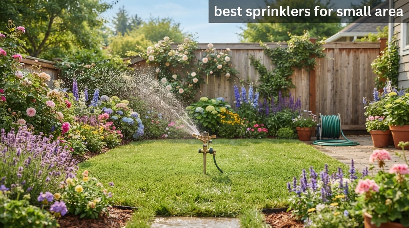 best sprinklers for small area