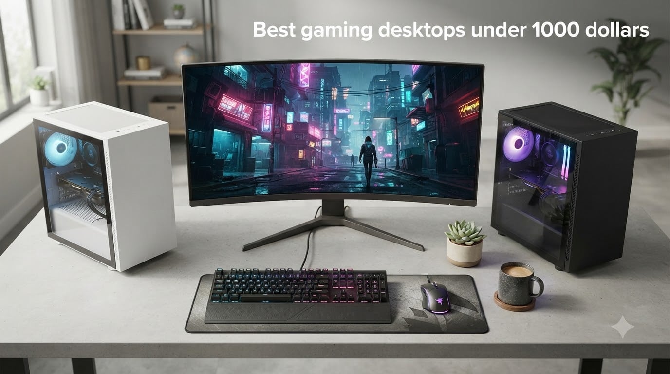 Best gaming desktops under 1000 dollars