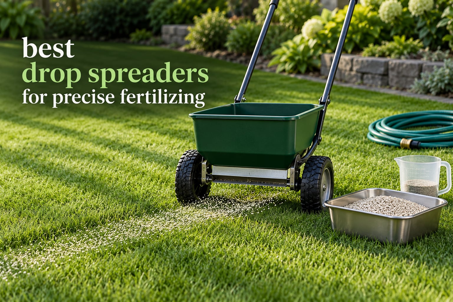 best drop spreaders for precise fertilizing
