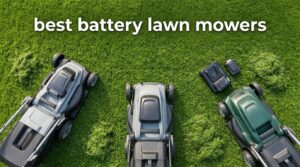 best battery lawn mowers