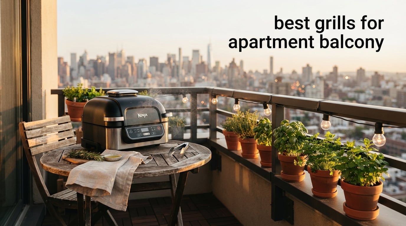 best grills for apartment balcony