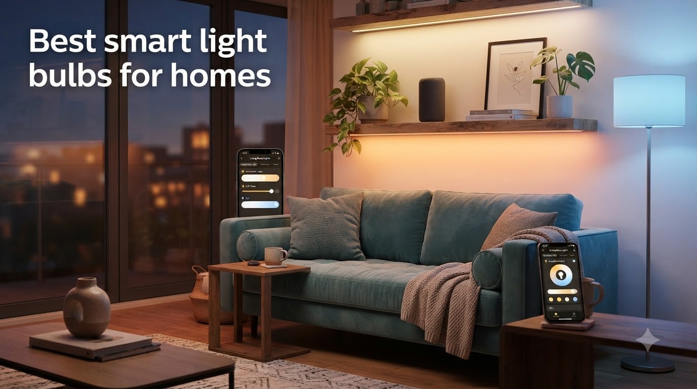 Best smart light bulbs for homes