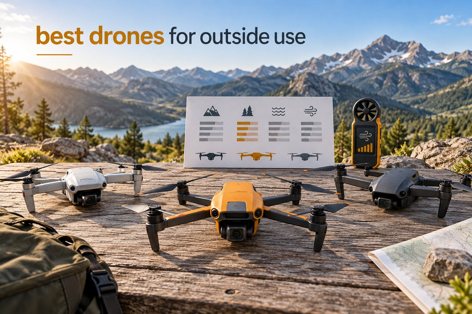 best drones for outside use