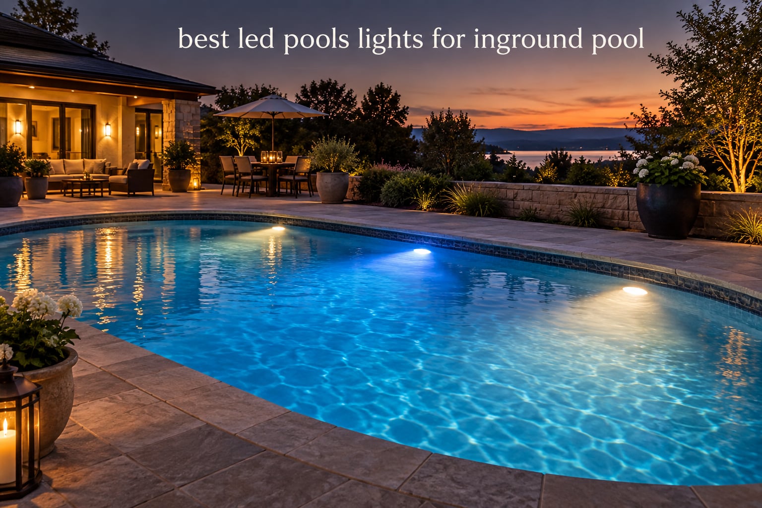 best led pools lights for inground pool