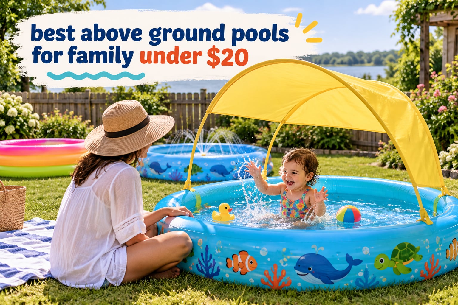 best above ground pools for family under $20