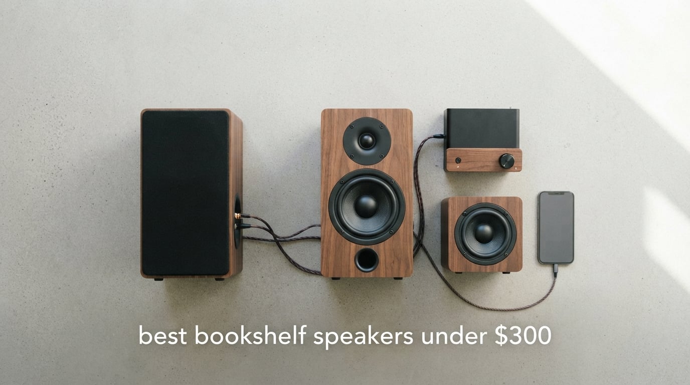 best bookshelf speakers under $300