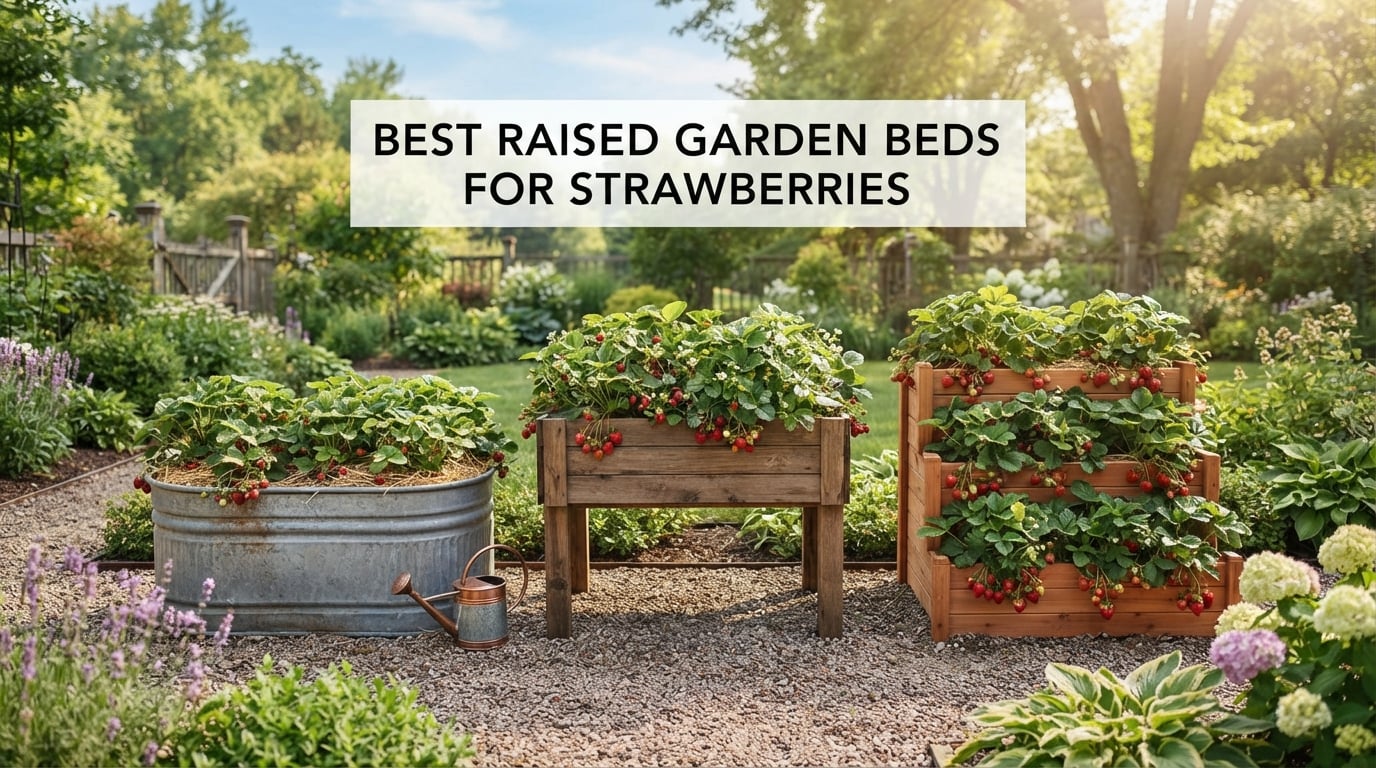 best raised garden beds for strawberries