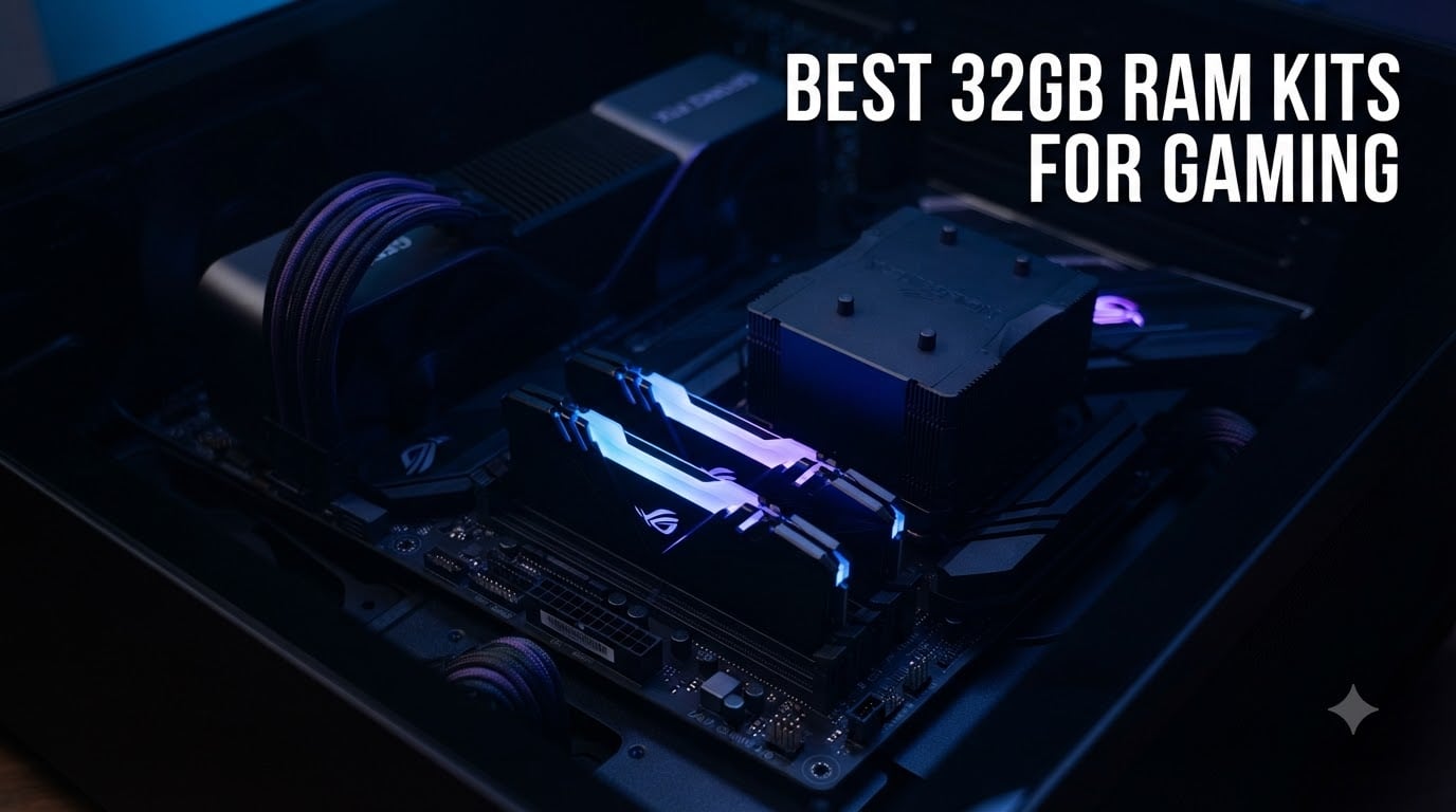 Best 32GB RAM kits for gaming