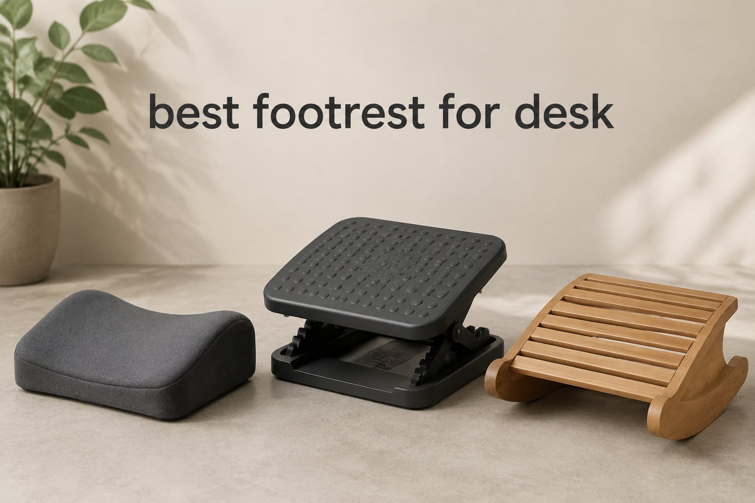 best footrest for desk