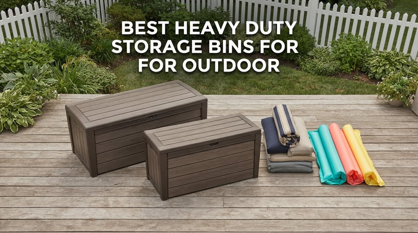 best heavy duty storage bins for outdoor