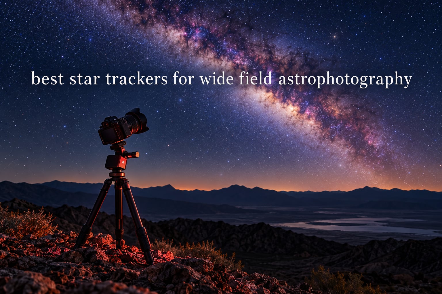 best star trackers for wide field astrophotography