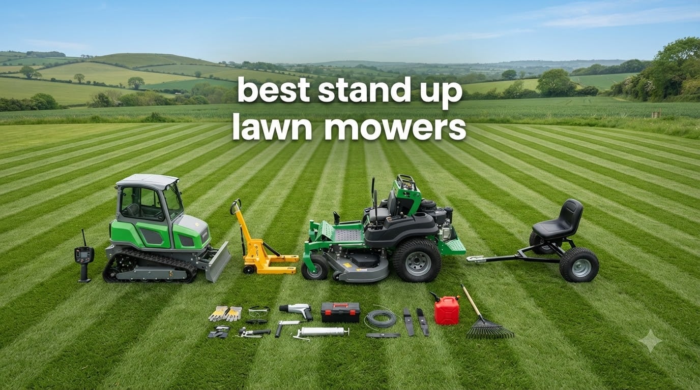 best stand up lawn mowers