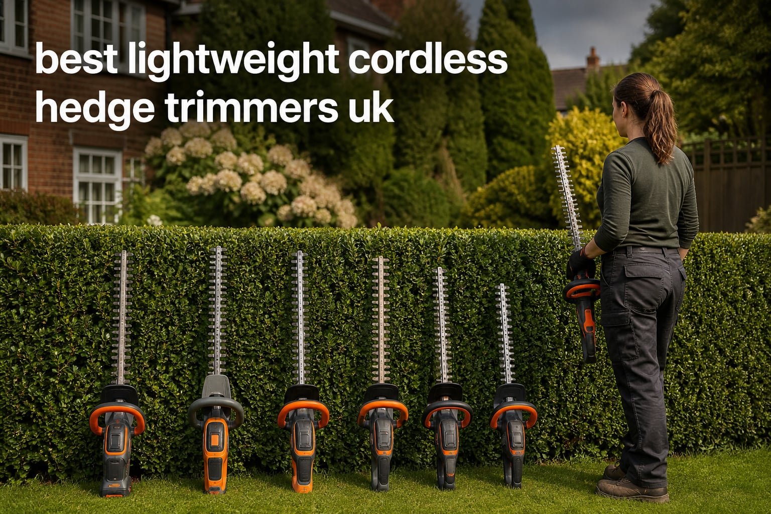 best lightweight cordless hedge trimmers uk