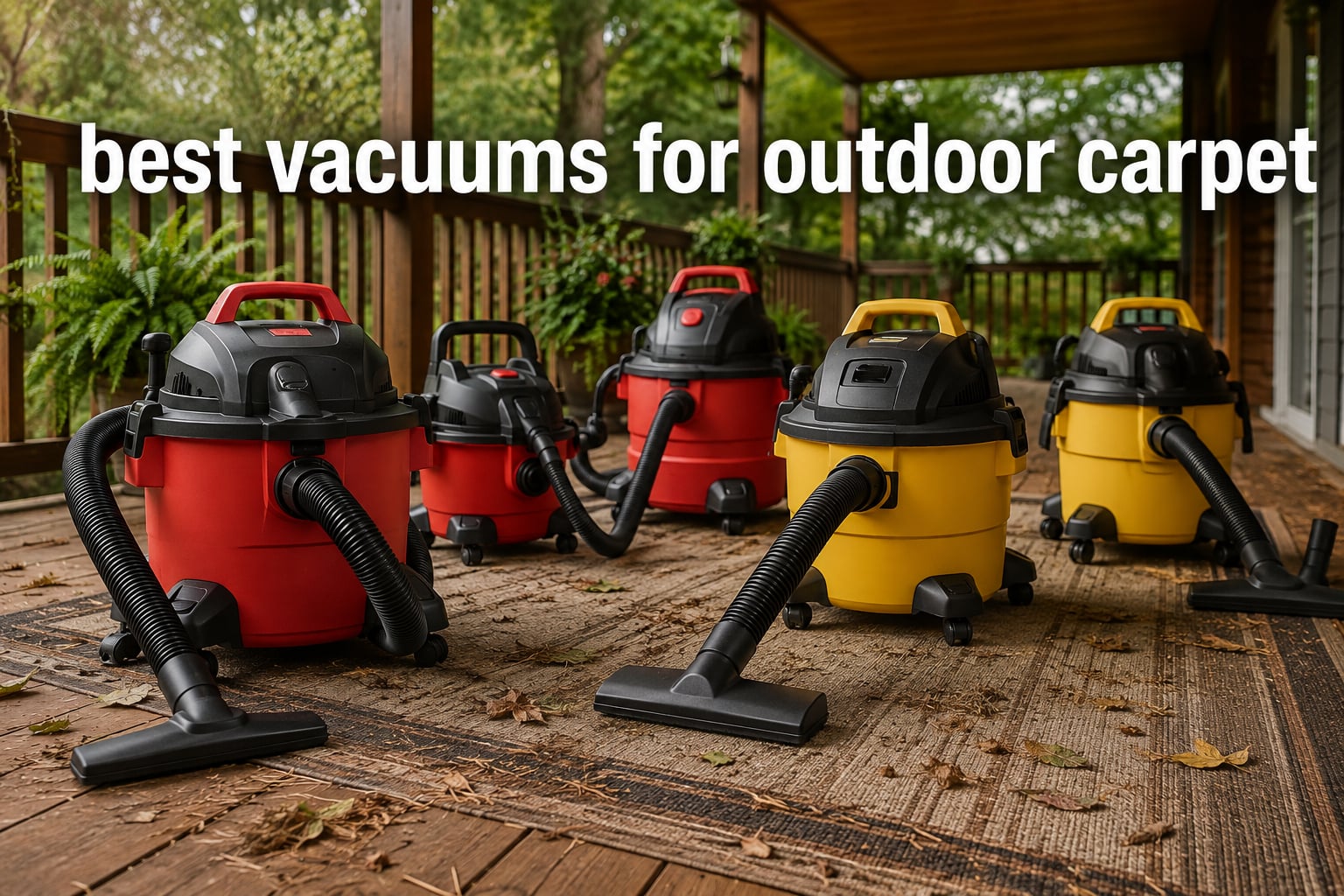 best vacuums for outdoor carpet