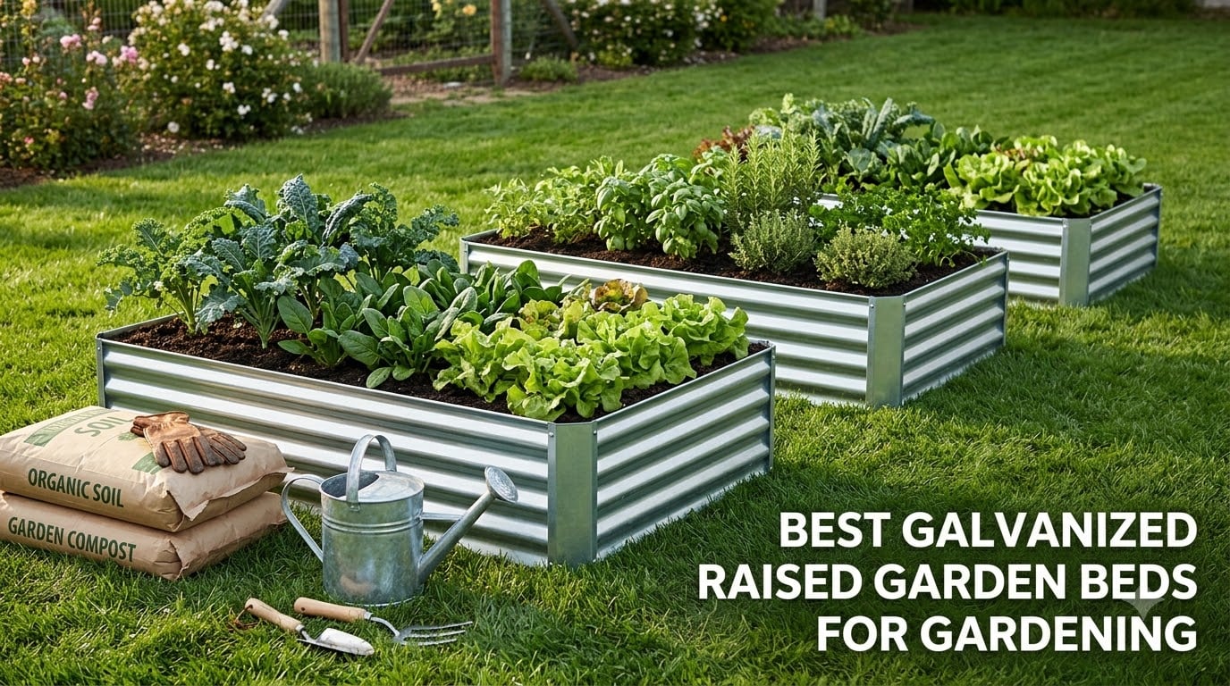 best galvanized raised garden beds for gardening