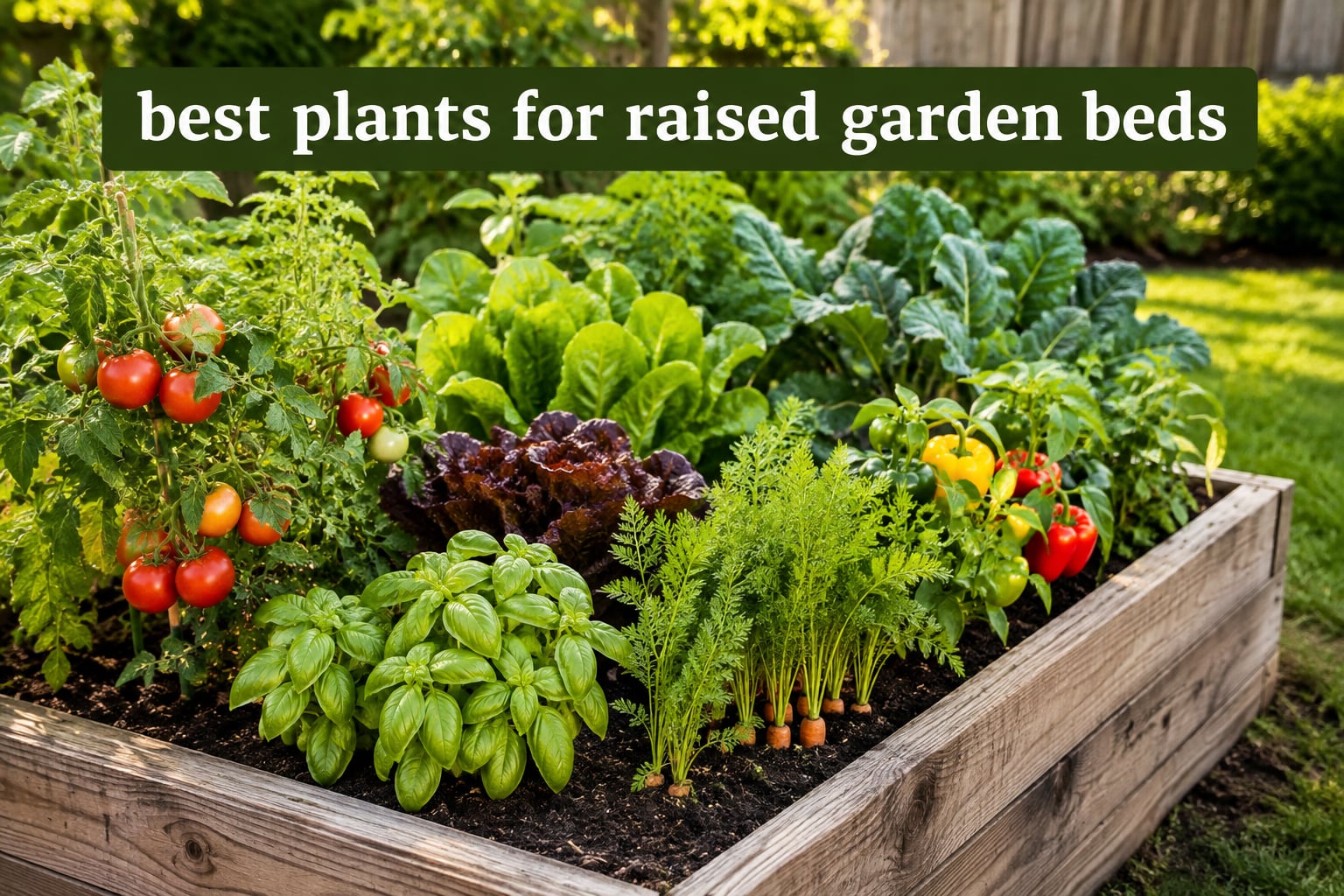 best plants for raised garden beds