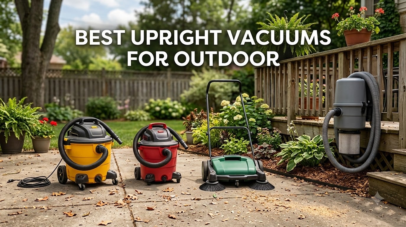best upright vacuums for outdoor