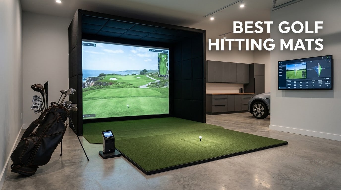best golf hitting mats