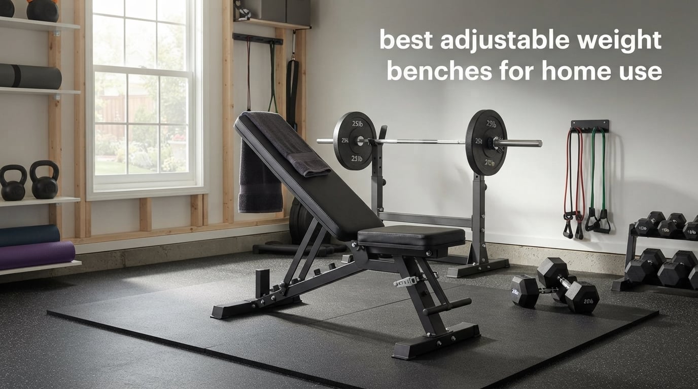 best adjustable weight benches for home use