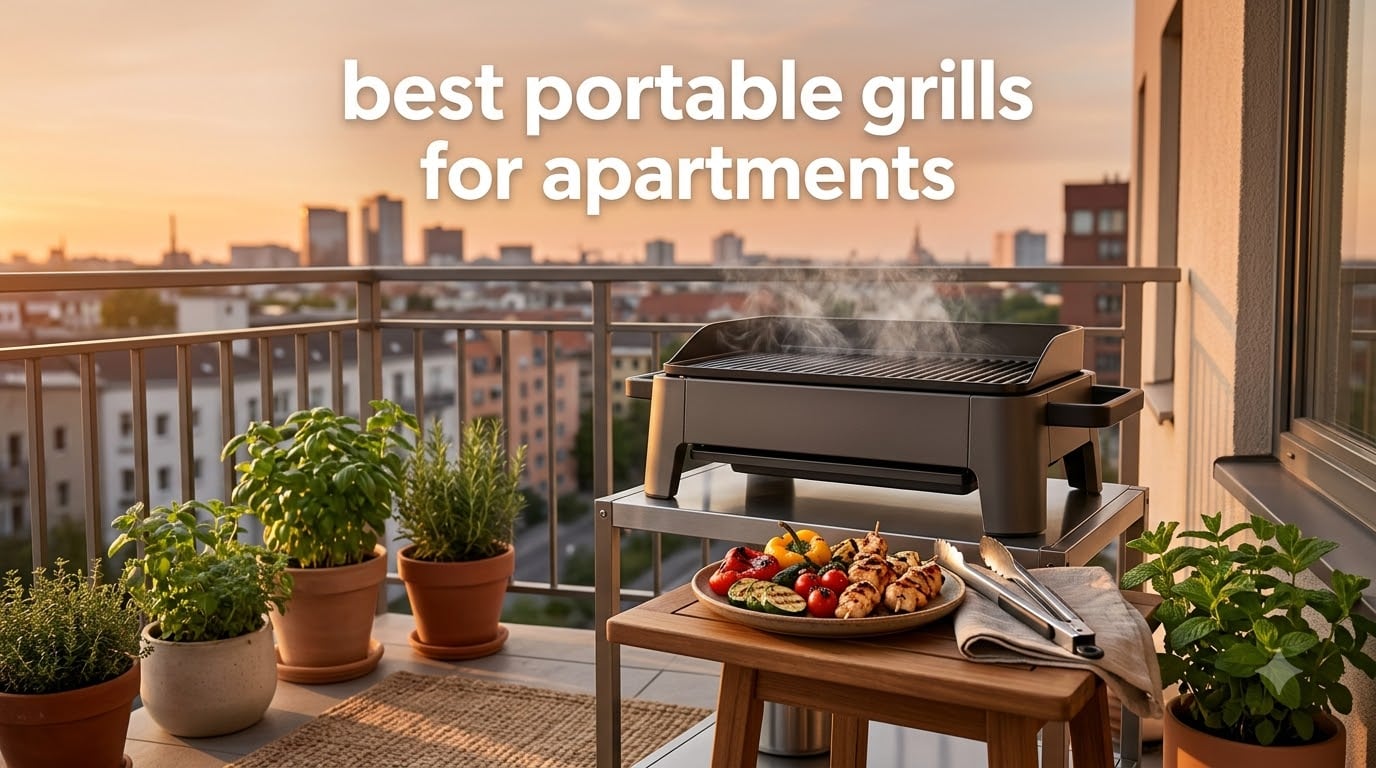 best portable grills for apartments