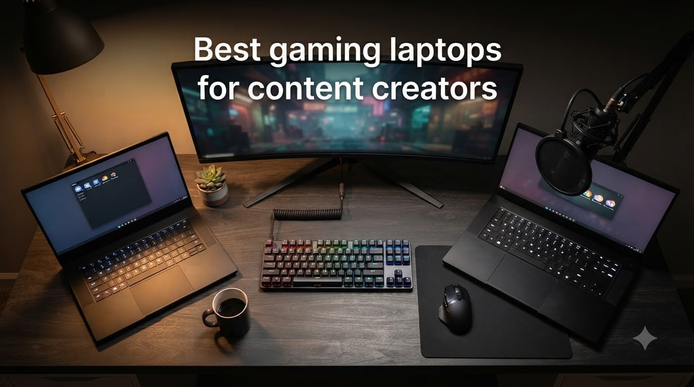 Best gaming laptops for content creators