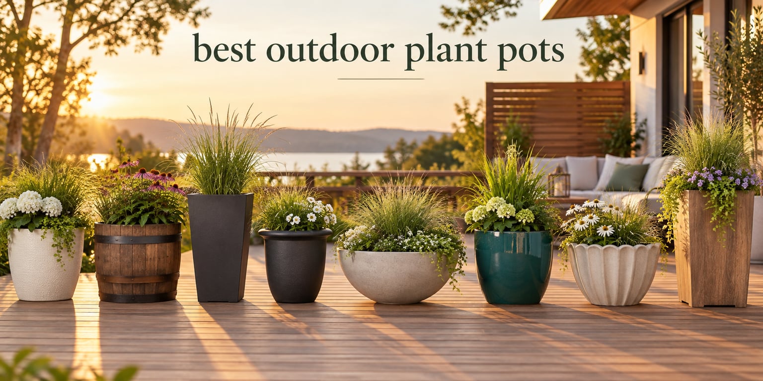 best outdoor plant pots