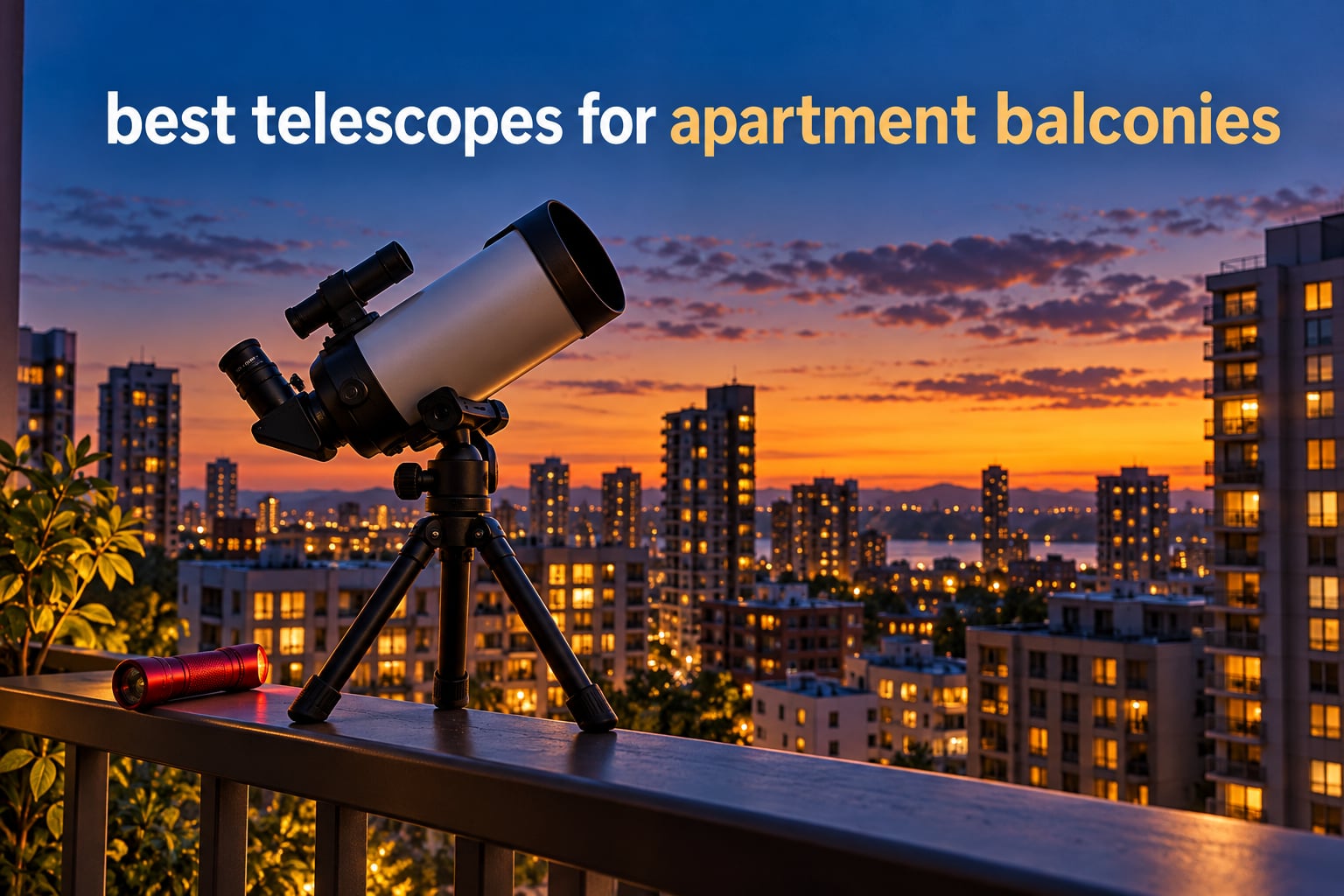 best telescopes for apartment balconies