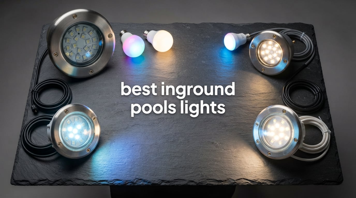 best inground pools lights