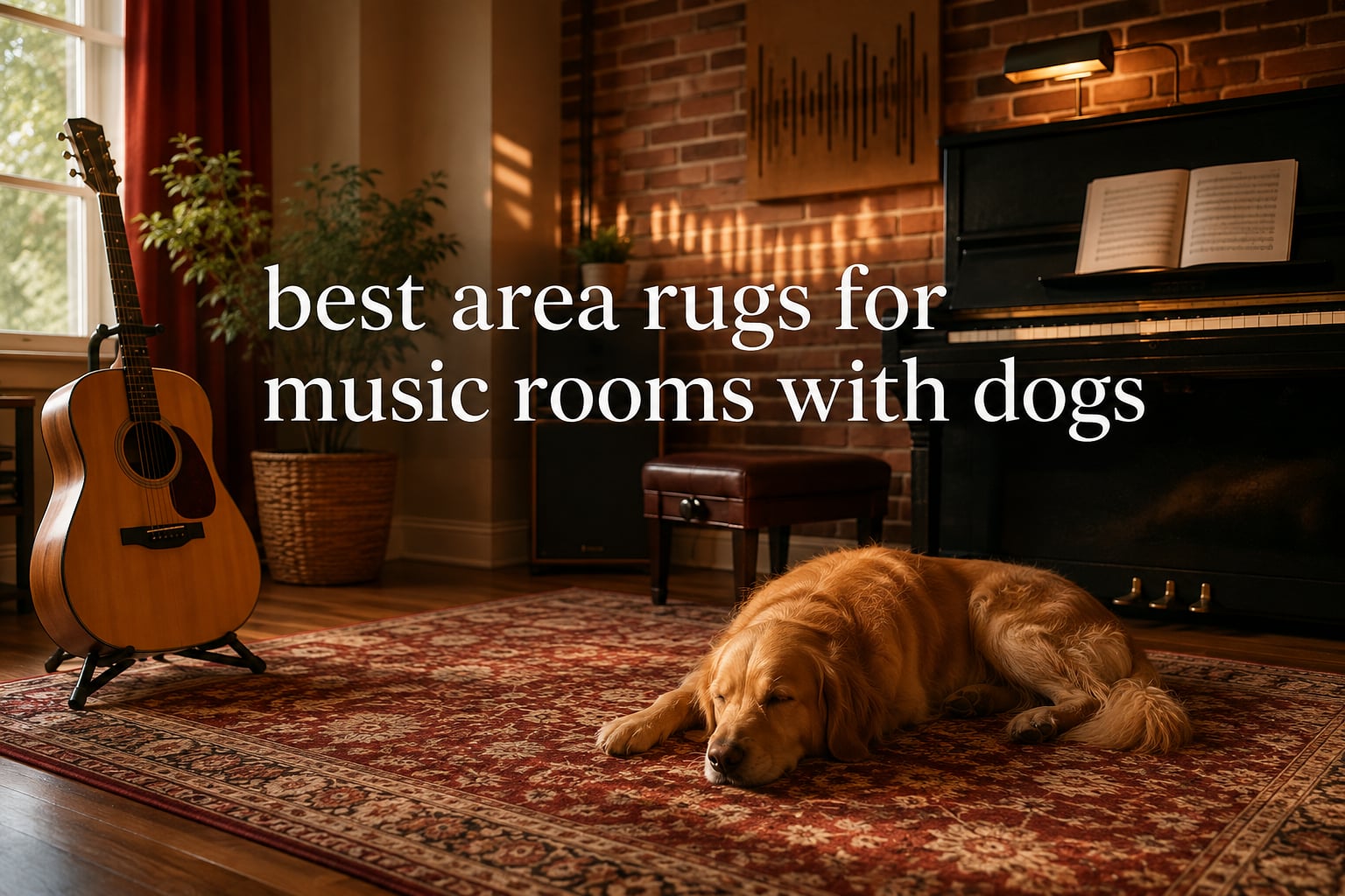 best area rugs for music rooms with dogs