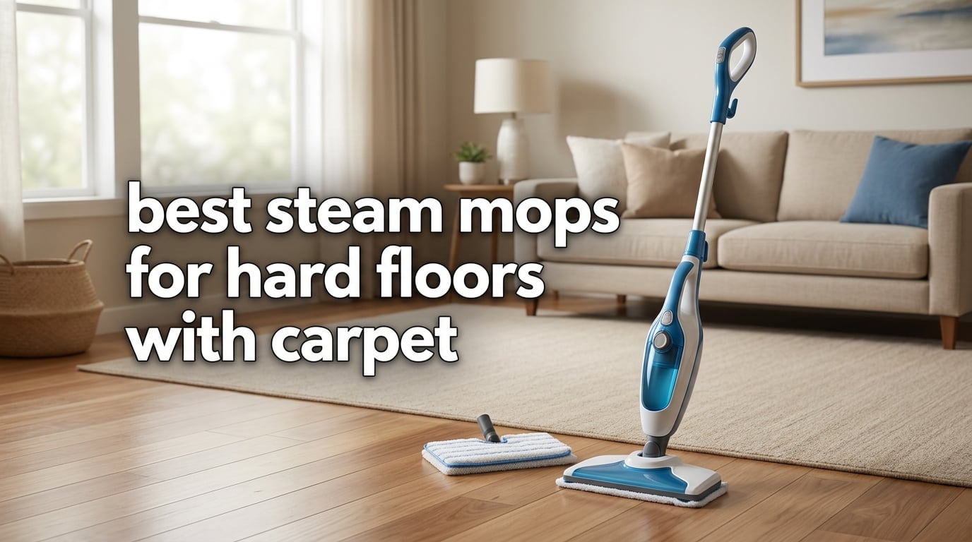 best steam mops for hard floors with carpet