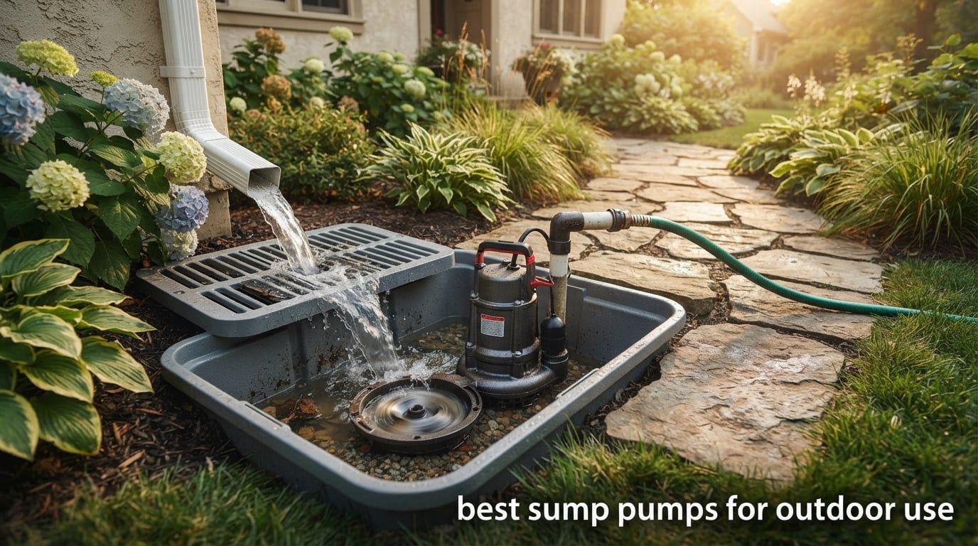 best sump pumps for outdoor use