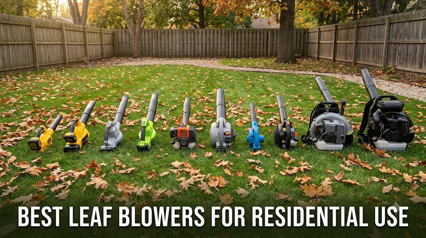 best leaf blowers for residential use