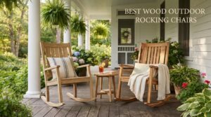 best wood outdoor rocking chairs
