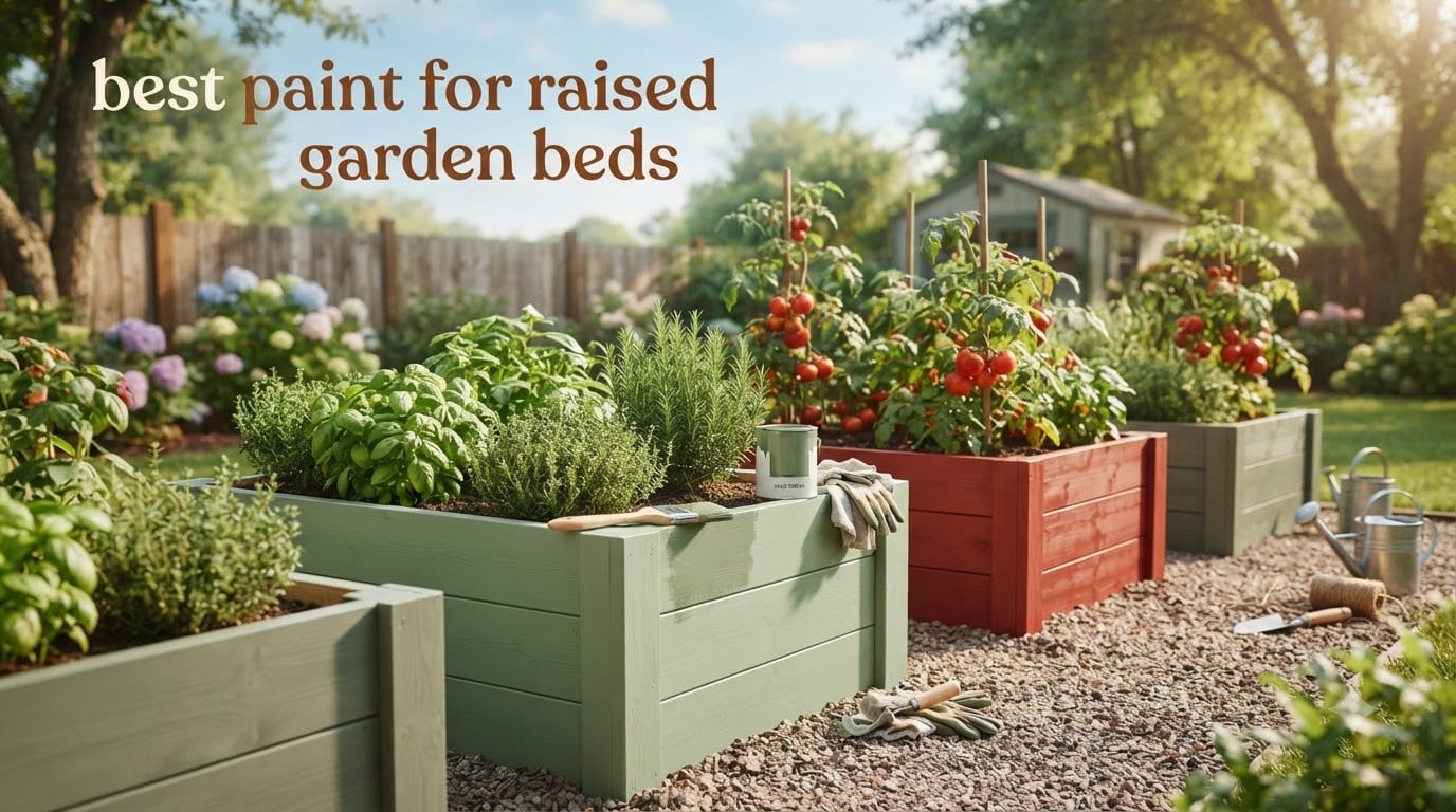 best paint for raised garden beds